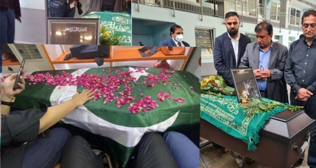 کراچی: کامیڈی کنگ عمر شریف کی نماز جنازہ ادا کردی گئی
